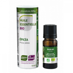 Organic spruce essential oil, 10ml