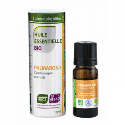 Organic essential oil of ginger lemongrass (palmarosa)