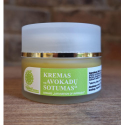 Kremas  "Avokadų sotumas"