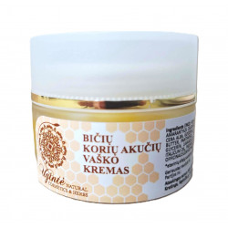 Bičių korių akučių vaško kremas